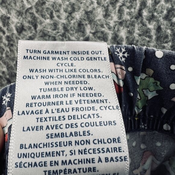 Vineyard‎ Vines Pajama Pants Mens XL Blue Christmas Whale Tree Holiday Lounge - Picture 7 of 12